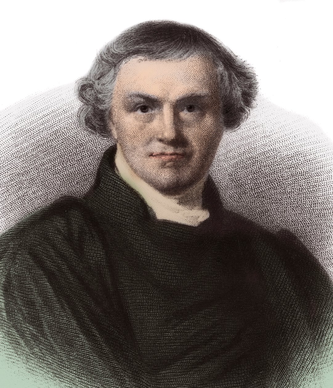 William Whewell（1794-1866）的肖像，英国哲学家和历史学家。 作者 法语学校