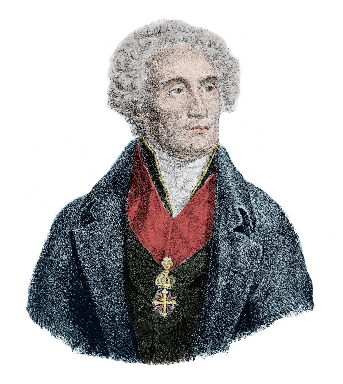 Xavier de Maistre的肖像 作者 法语学校
