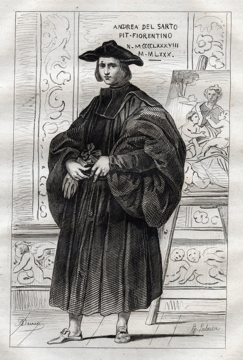 意大利画家Andrea del Sarto（Andrea d