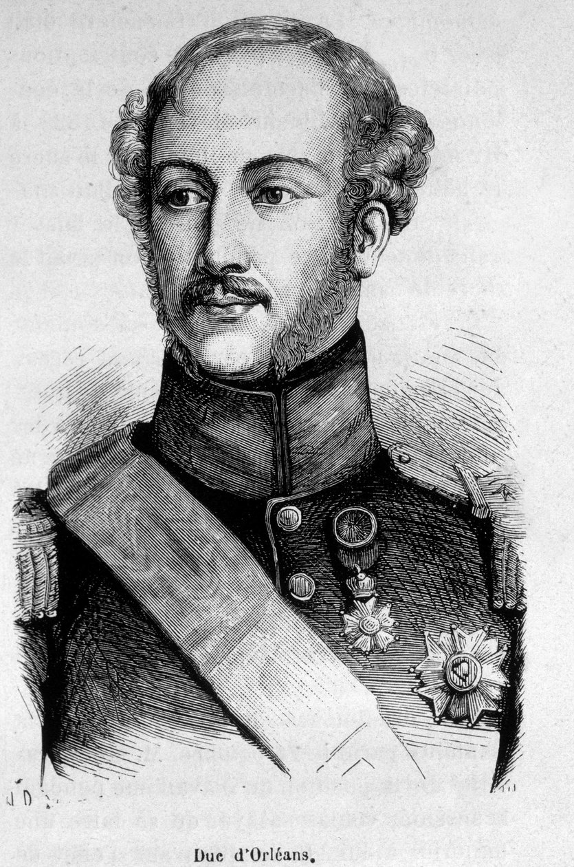 Portrait of the Duke of Orleans 作者 法语学校