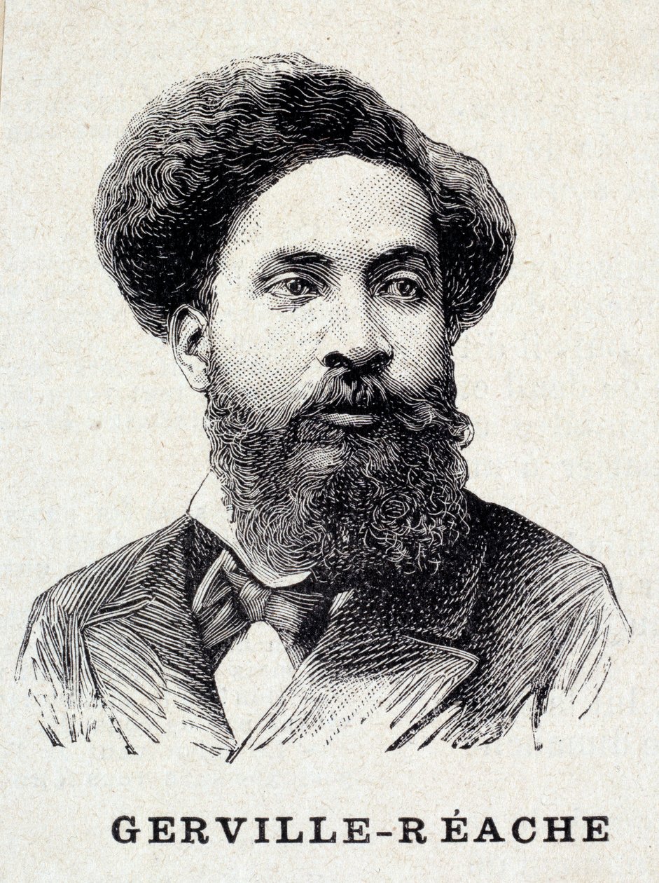 激进的共和党议员加斯顿-格维尔-雷切（1854-1908）的画像 作者 法语学校