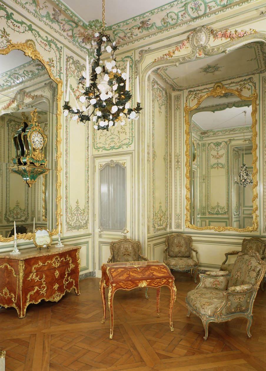 Dauphine Marie-Josephe de Saxe（1731-67）的私人房间 作者 法语学校