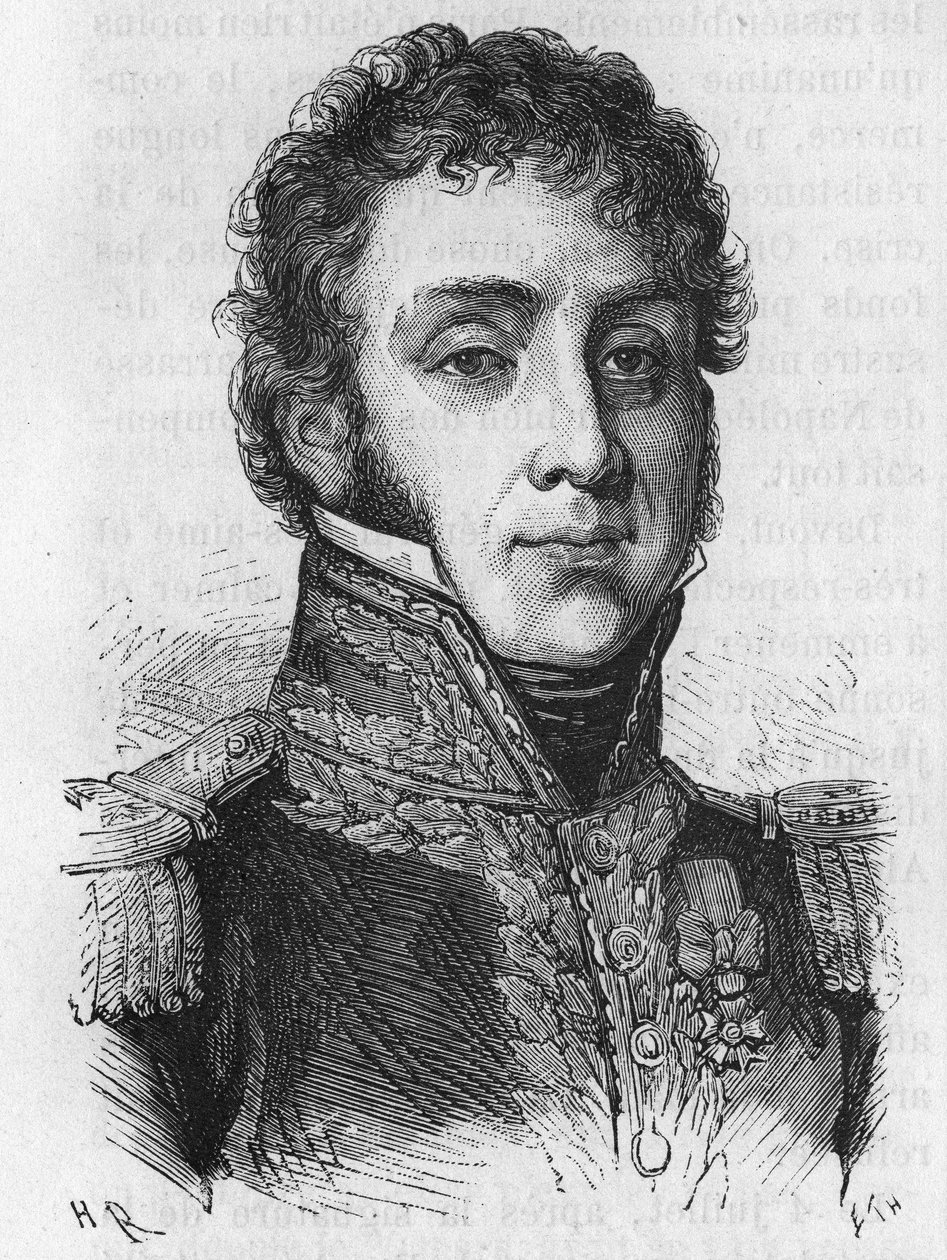 Remy Joseph Isidore Exelmans（或Exelmans），法国侯爵和贵族（1775-1852）--见亨利-马丁的《法国历史》。 作者 法语学校