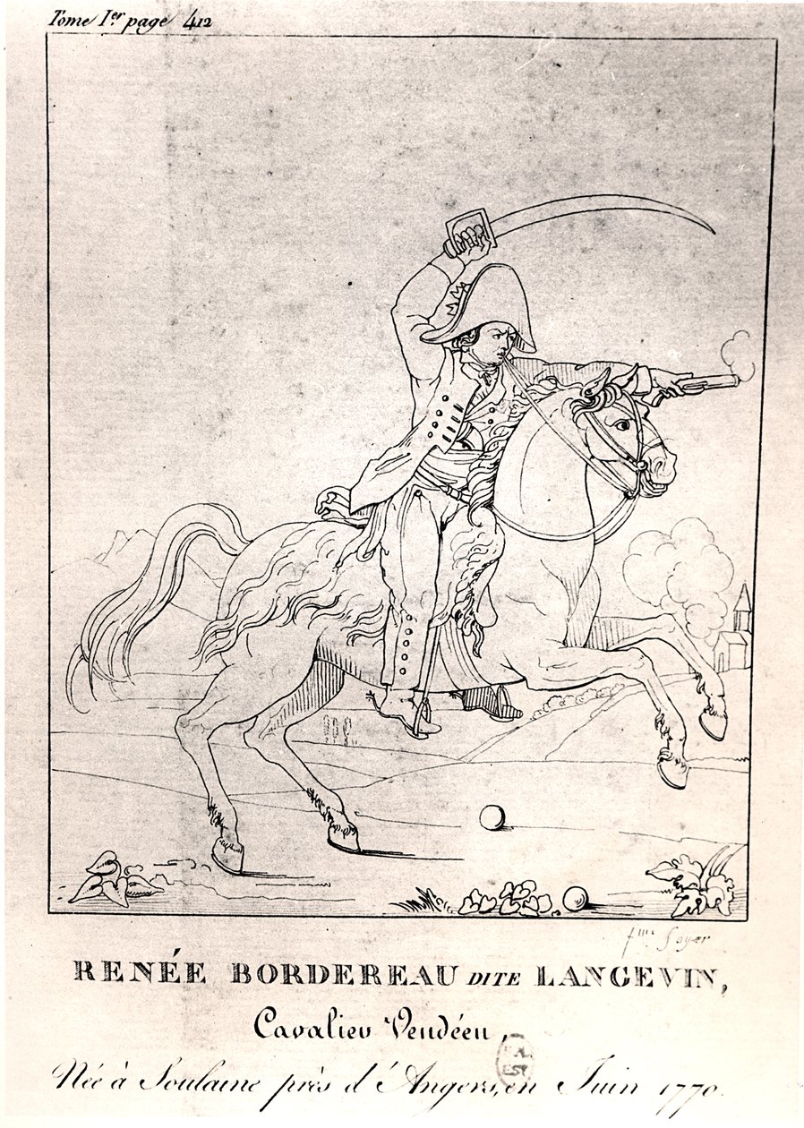Renee Bordereau，名为Langevin（1770-1828） 作者 法语学校