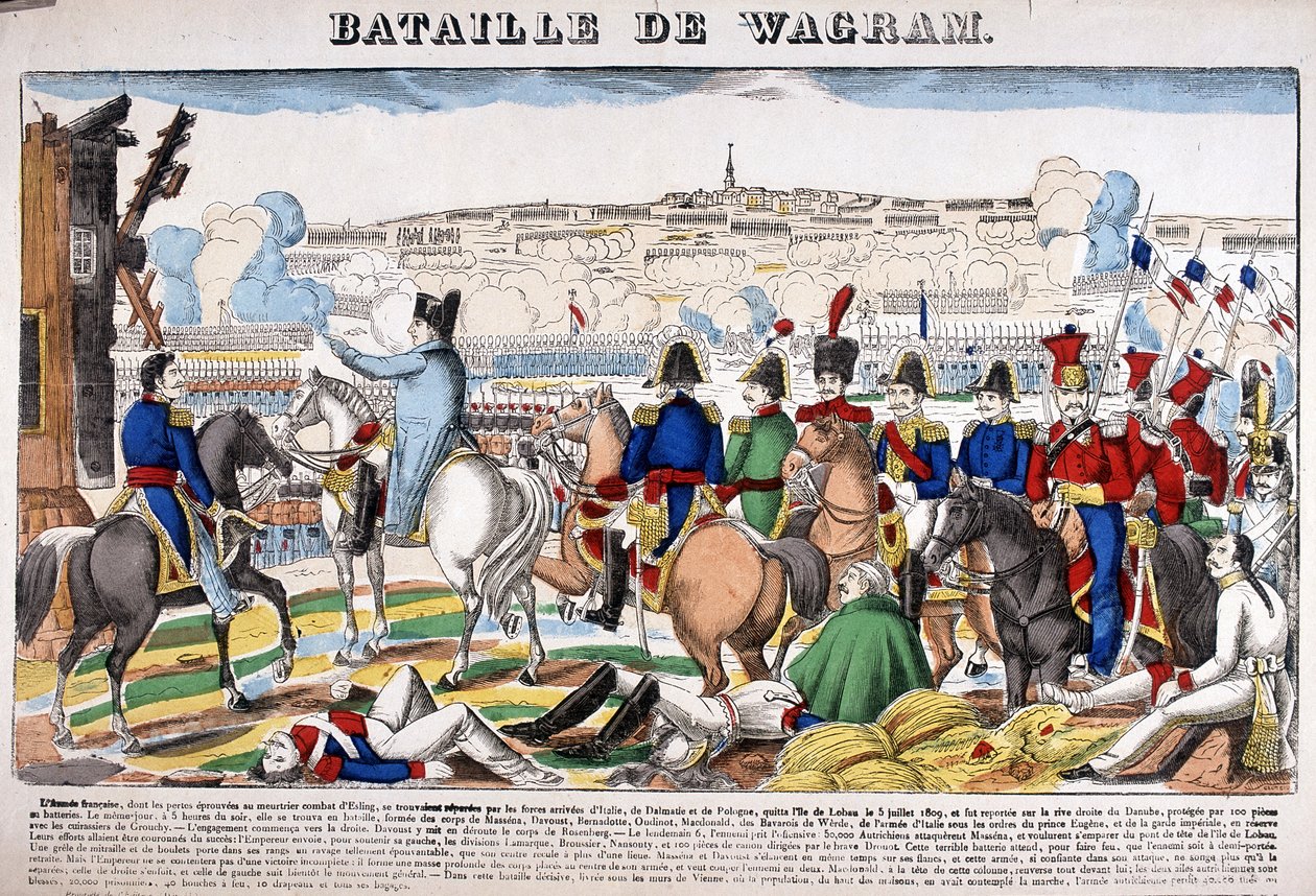 Representation of the Battle of Wagram, July 5 作者 法语学校