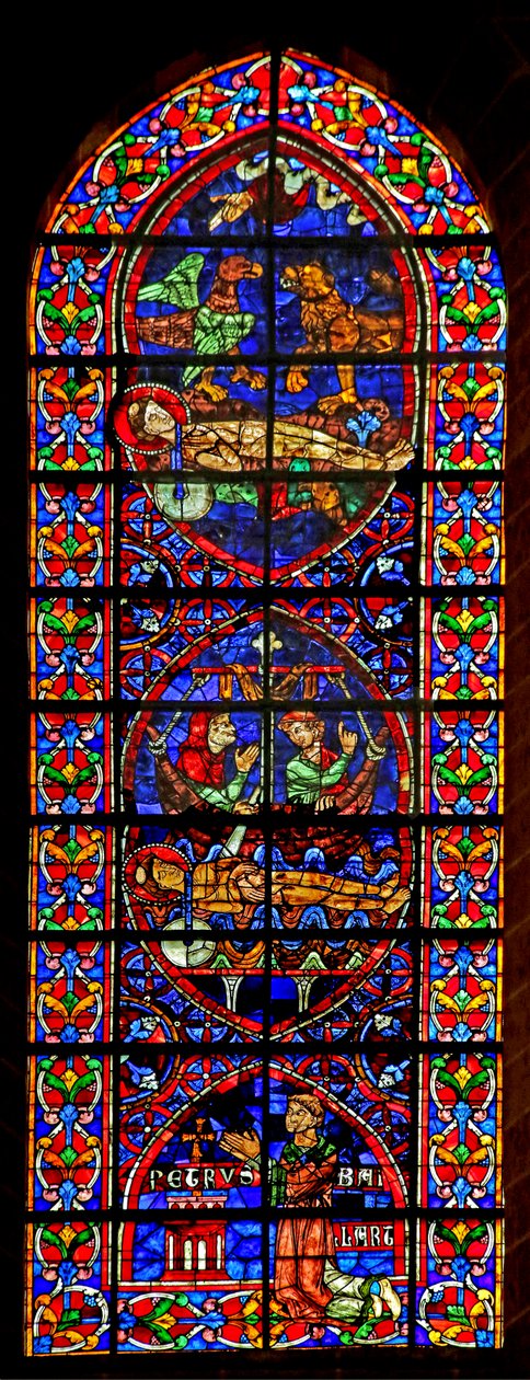 关于圣文森特死亡的场景;捐赠者Petrus Baillart（w110） 作者 法语学校