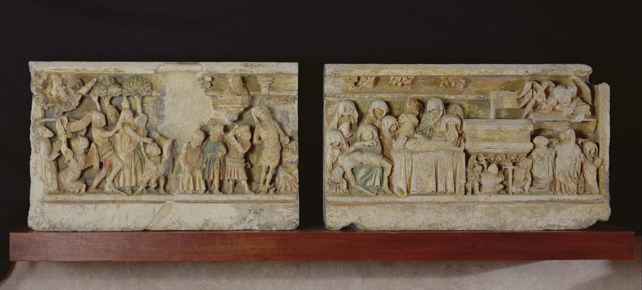 Scenes from the Passion of Christ (marble) 作者 法语学校