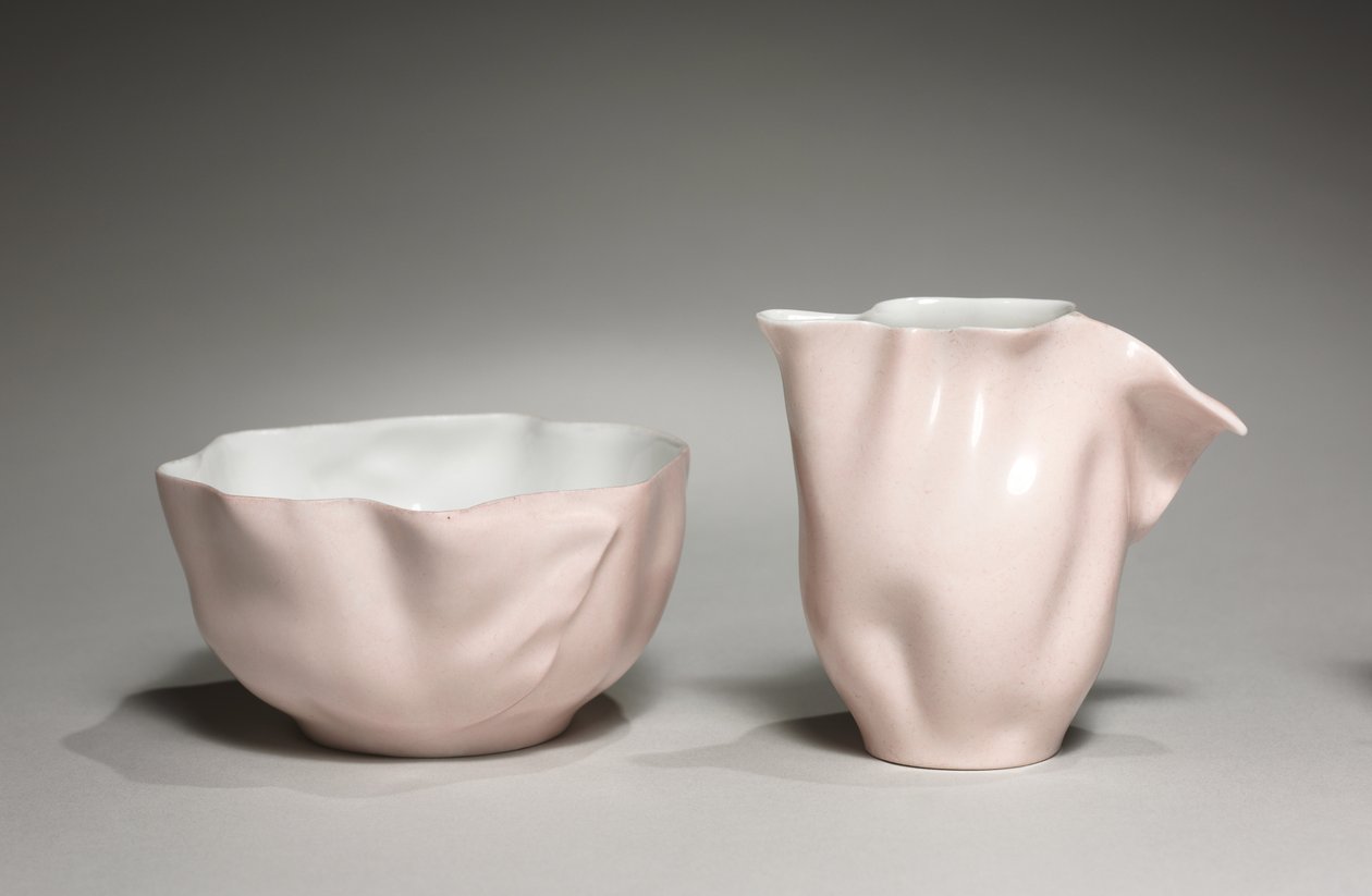 服务艾达（Aïda）：碗，让·普亚（Jean Pouyat）工厂制造，约1880年 作者 法语学校