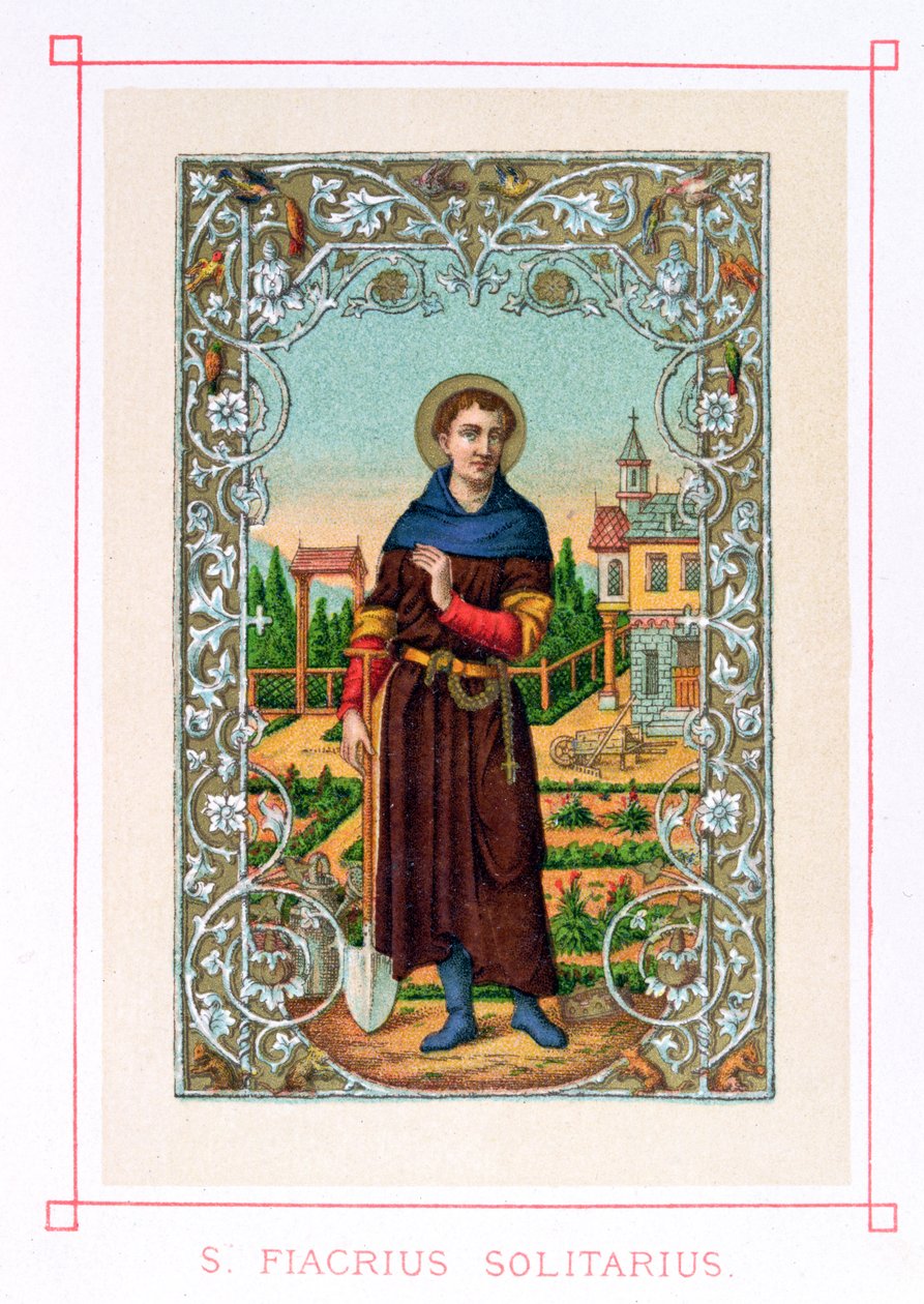 St. Fiacre（d.670）1873 作者 法语学校