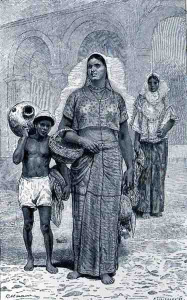 Tehuantepec女士，来自新世界的古城，由Claude-Joseph-Desire Charnay，酒吧。 1887年 作者 法语学校