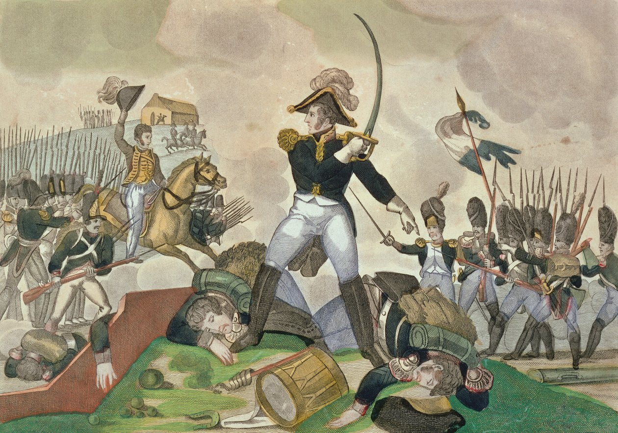 滑铁卢战役，1815年6月18日 作者 法语学校