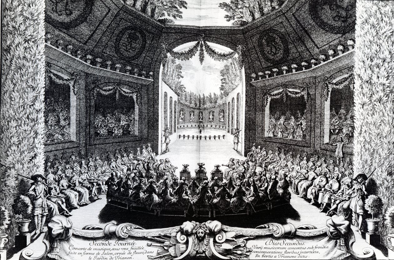 Custinie-Francaise剧院，1675年 作者 法语学校