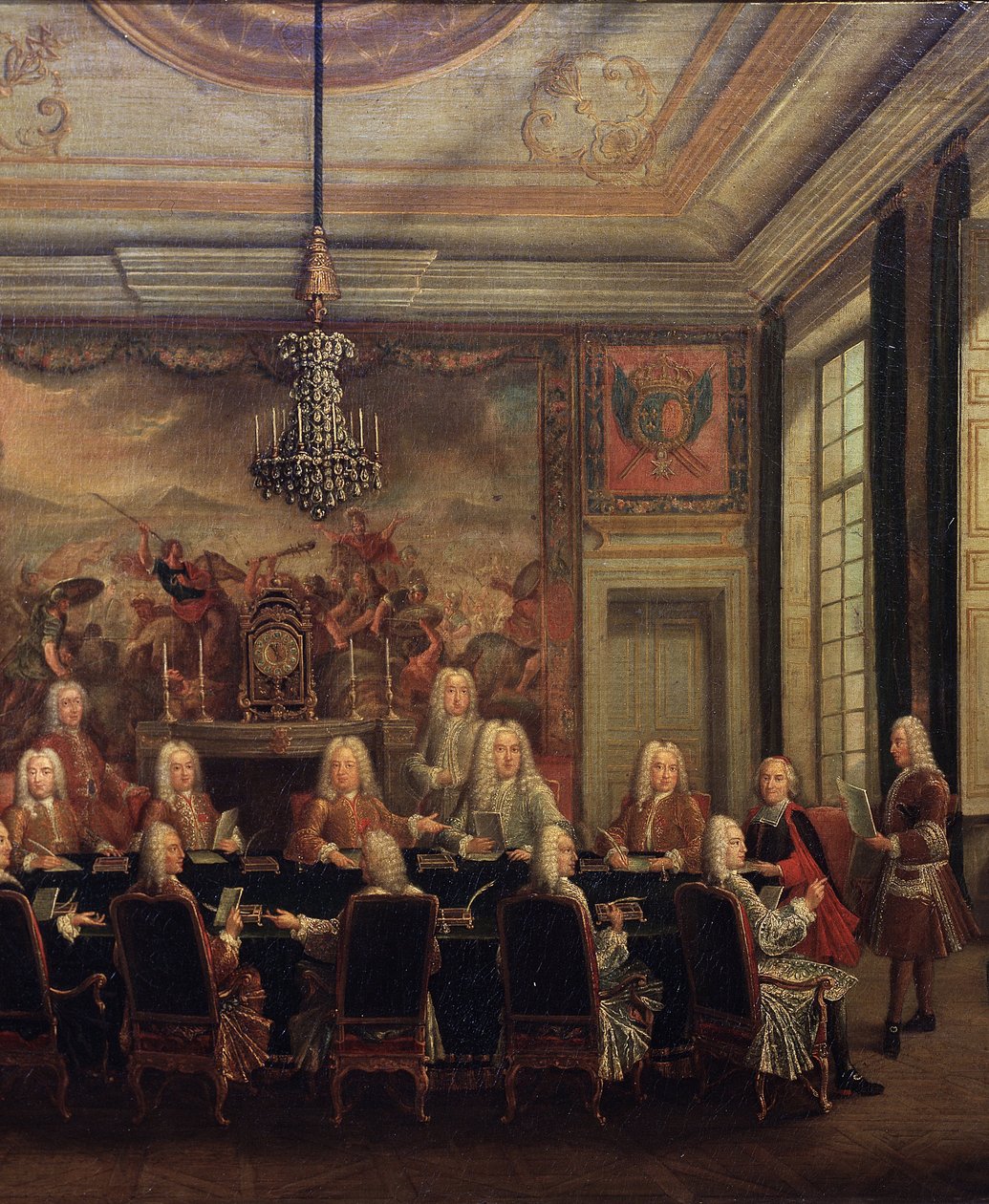 The Council of Regency for the Minority of Louis XV 作者 法语学校
