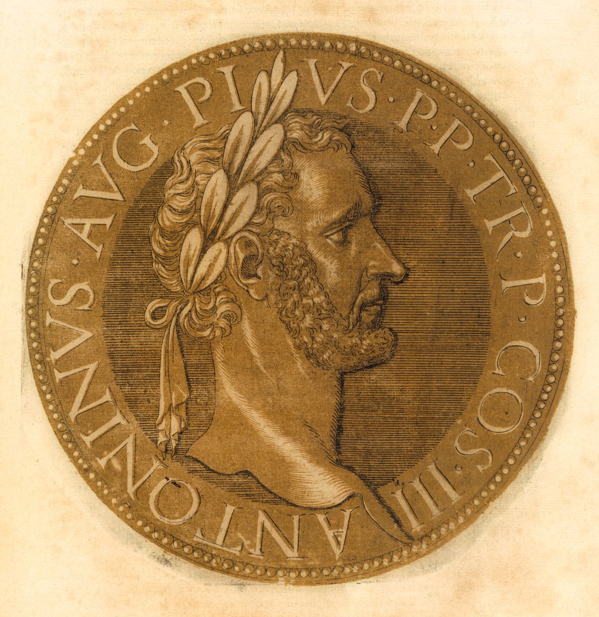 皇帝Antoninus Pius 作者 法语学校