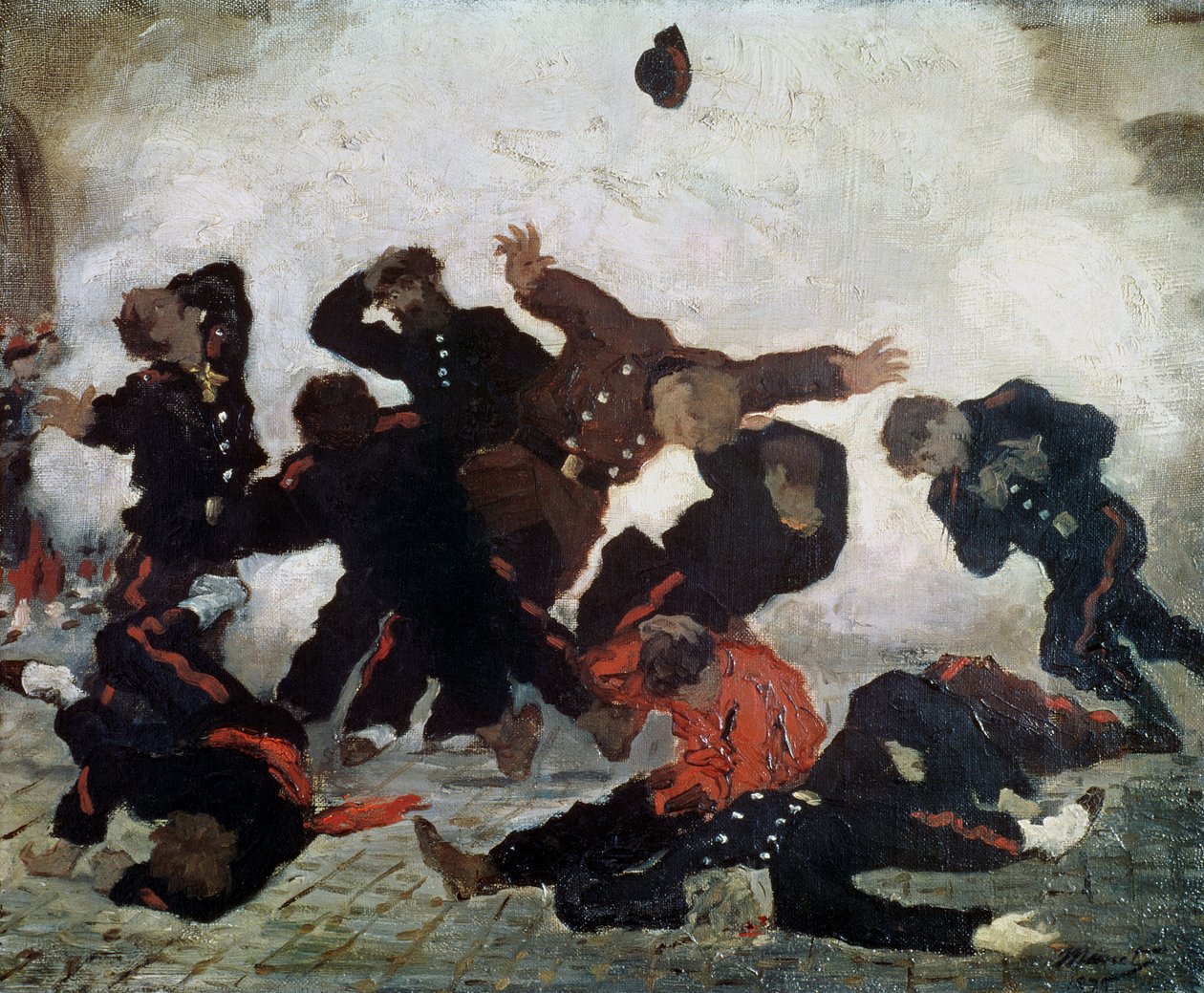 执行，1871年之后 作者 法语学校