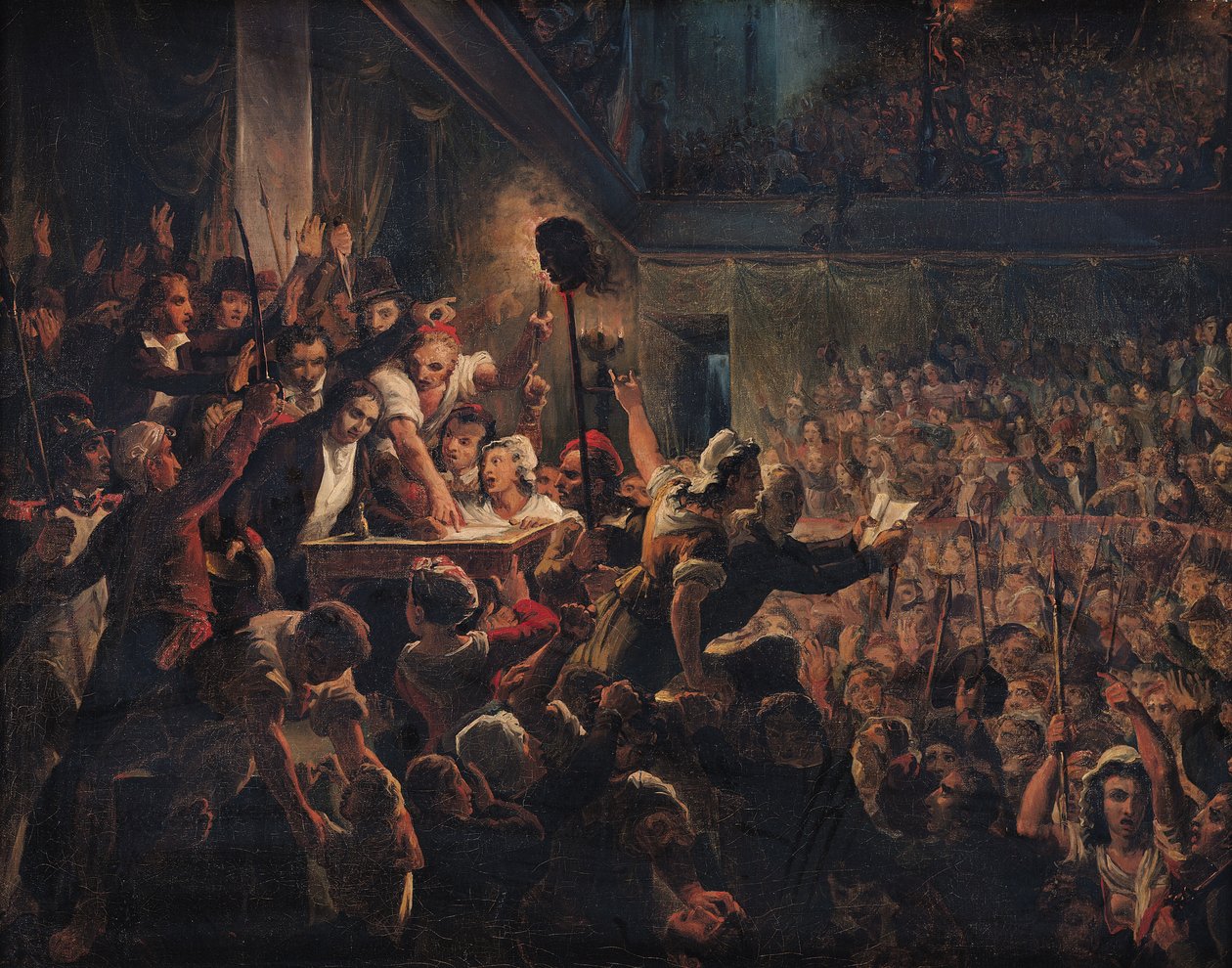 代理人让·费劳德（1759-95）于1795年5月20日向Francois Antoine Boissy d&39;Anglas（1756-1826）提交 作者 法语学校