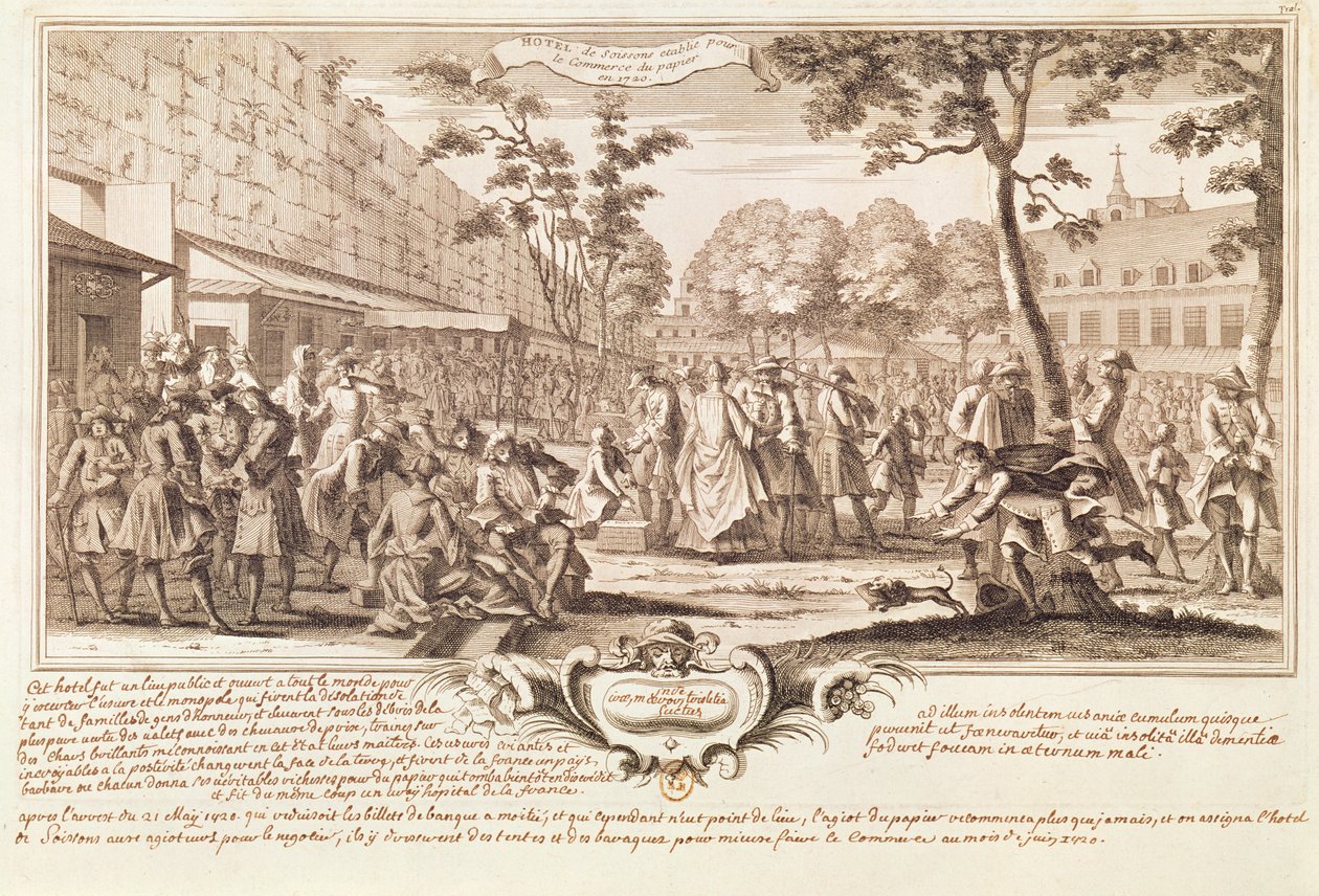 1720年的Hotel de Soissons酒店 作者 法语学校