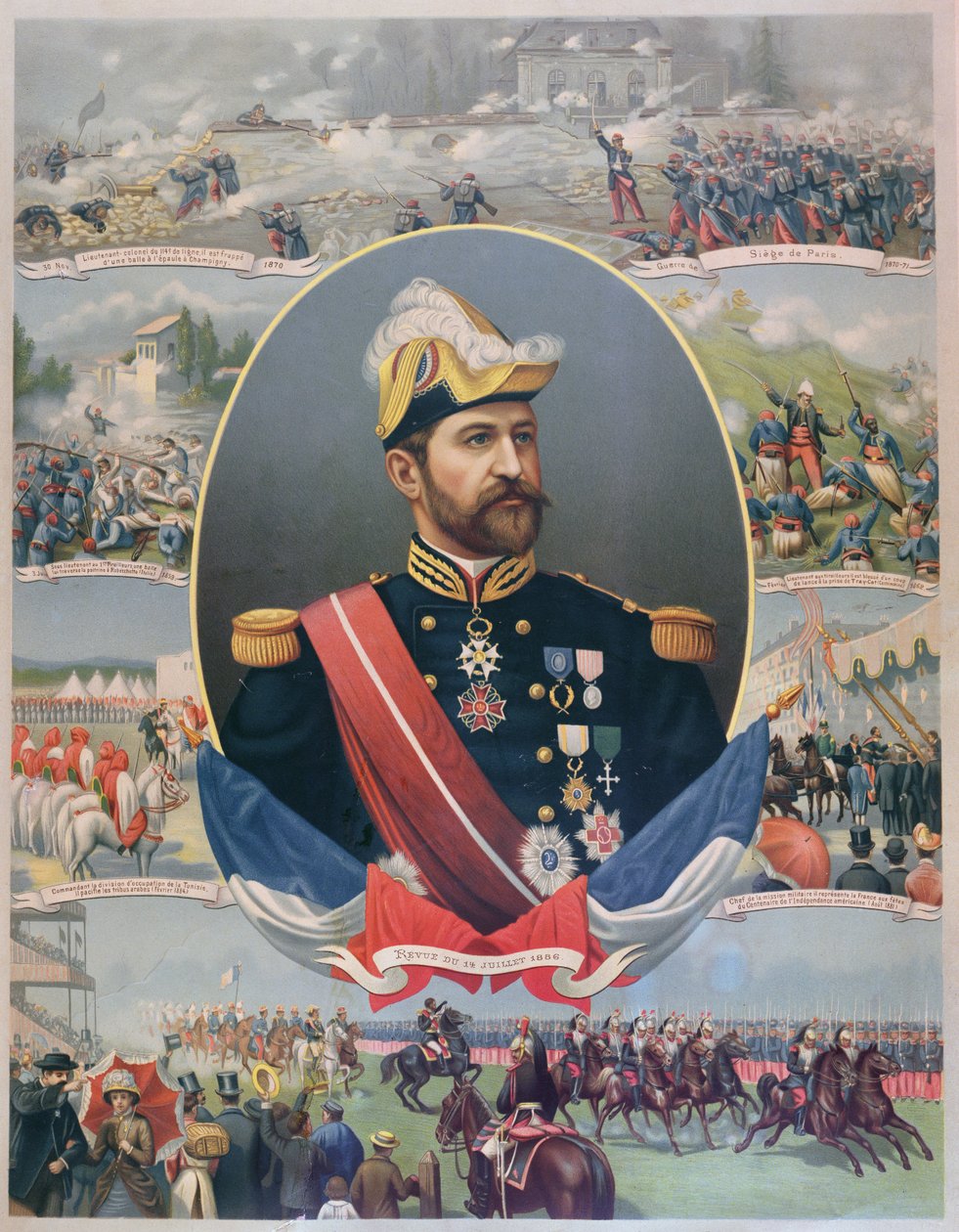 Georges将军的生活Ernest Boulanger（1837-91），c.1886 作者 法语学校