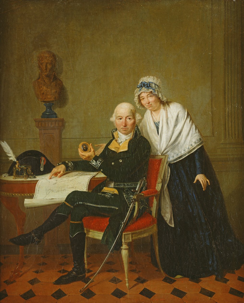 Jean Andoche Junot的父母（1771-1813）1806年之前的阿布兰特斯公爵 作者 法语学校