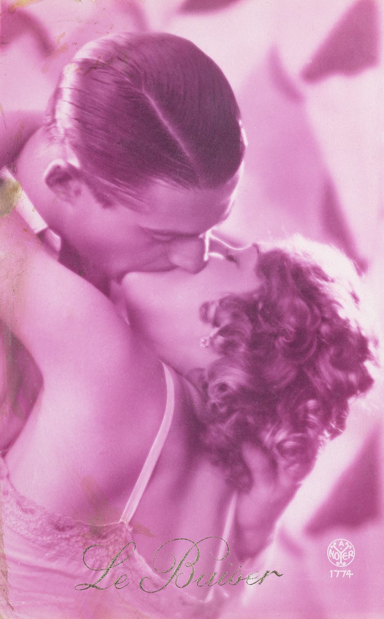 Pink Kiss，c.1930 作者 法语学校