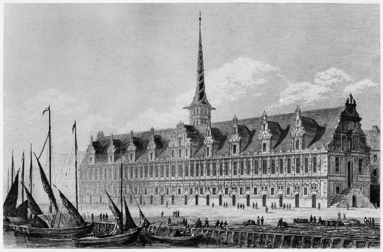 1846年哥本哈根证券交易所 作者 法语学校