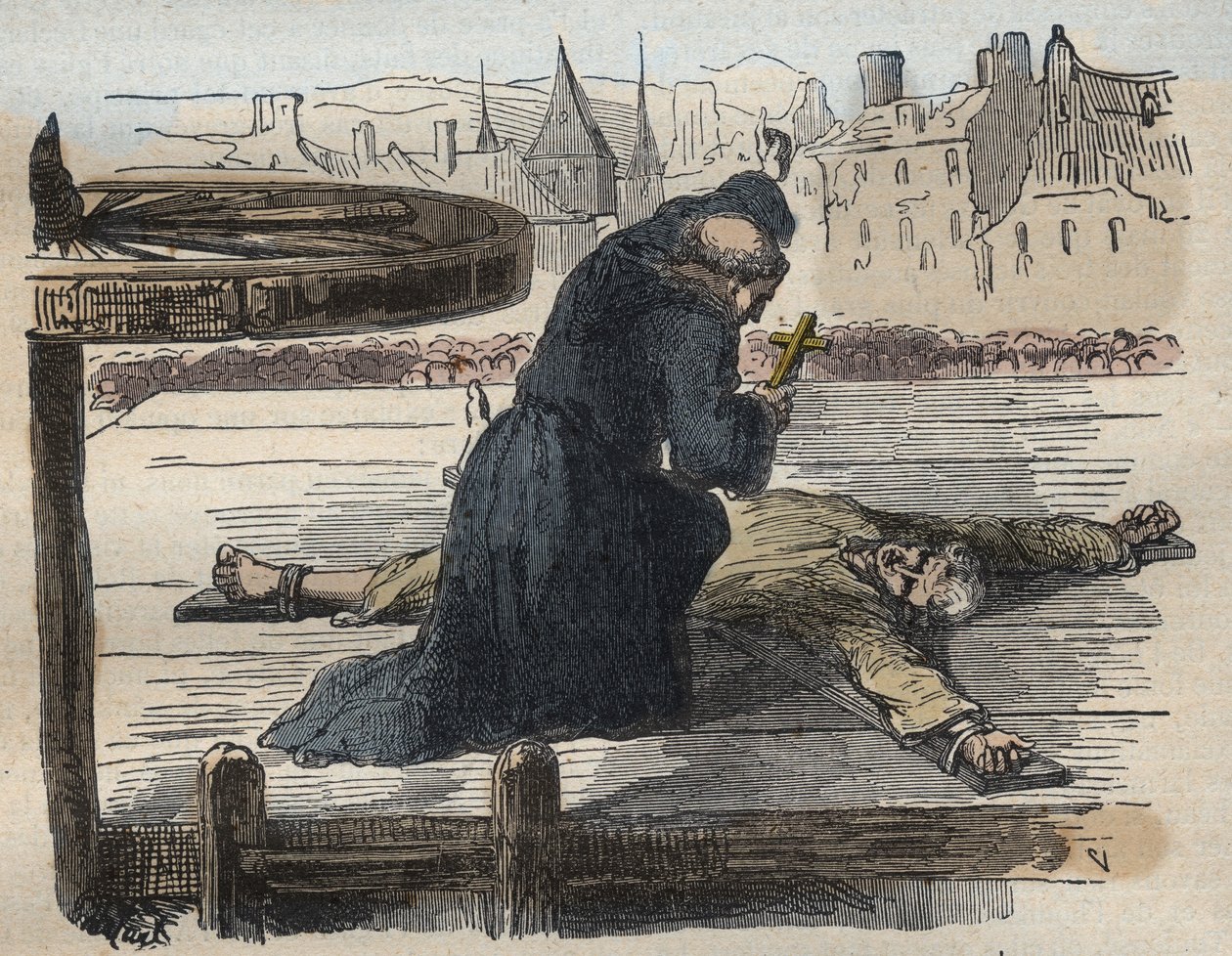 约翰卡拉斯的酷刑，来自所有人民的着名原因的插图......，Armand Fouquier，1858-67 作者 法语学校