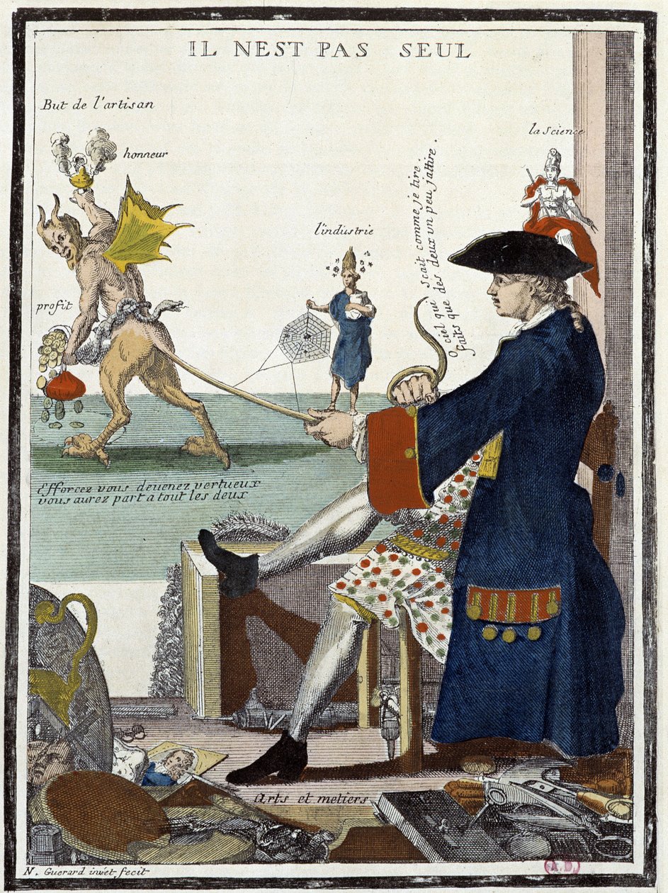 The craftsman pulls the devil by the tail - Popular Imaging 作者 法语学校