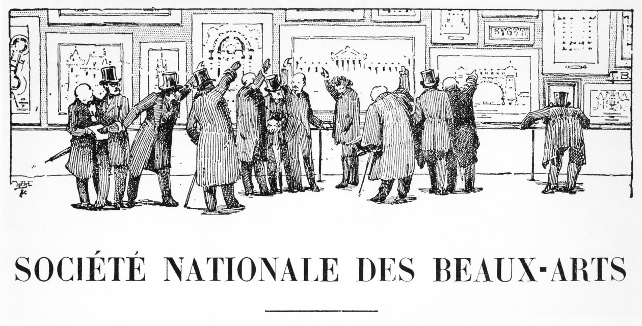 建筑系，Societe Nationale des Beaux-Arts，沙龙1910年，插图来自LArchitecture，1910 作者 法语学校