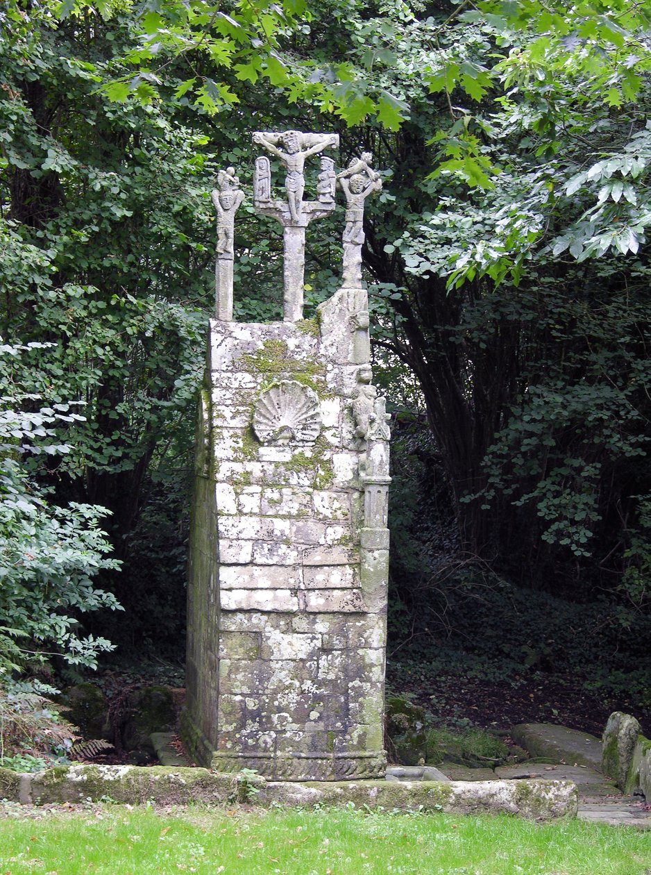 Chapelle de La Trinite的喷泉 作者 法语学校