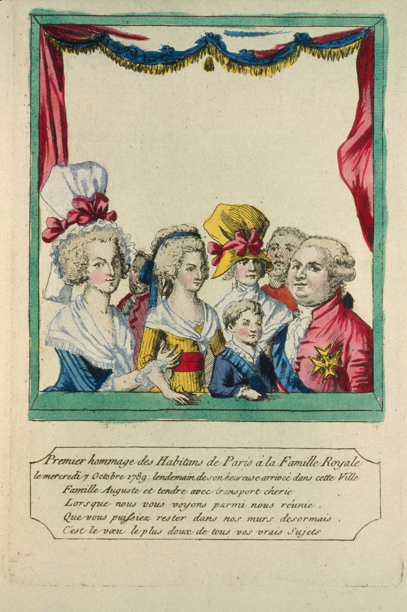 The people of Paris pay their first tribute to the Royal Family, Wednesday 7 October 作者 法语学校