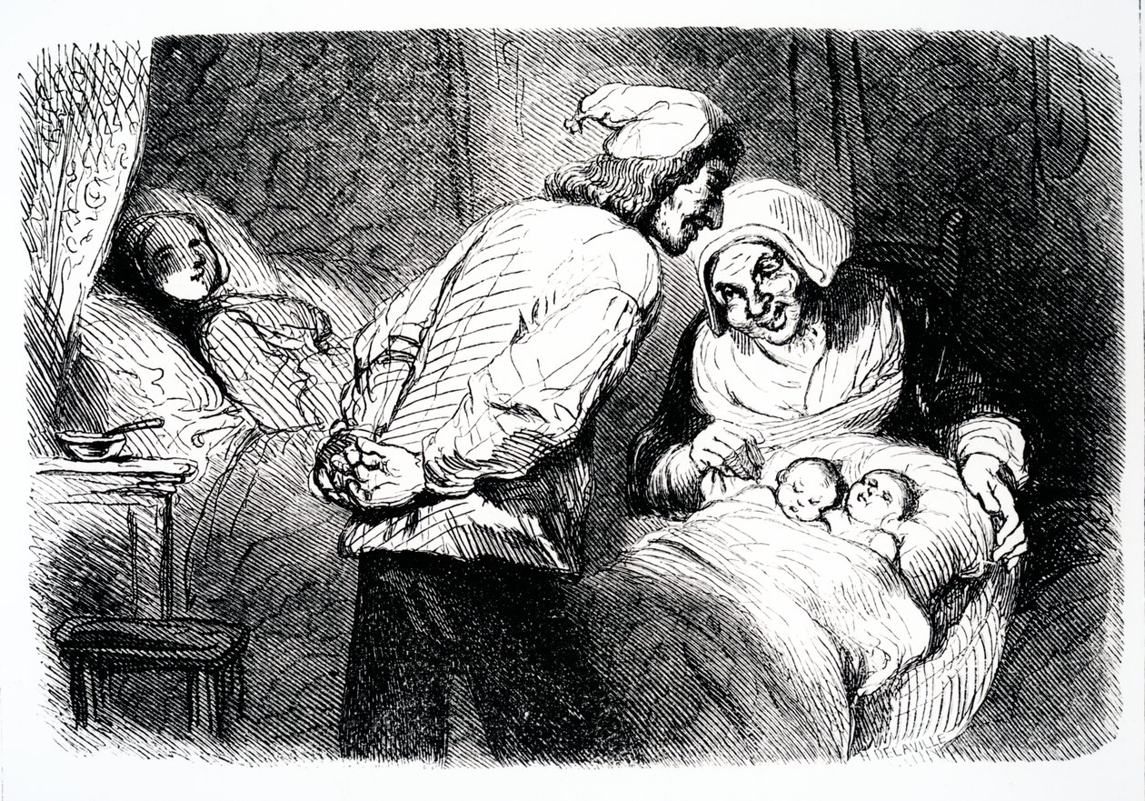 1852年George Sands撰写的Little Fadette的标题页 作者 法语学校