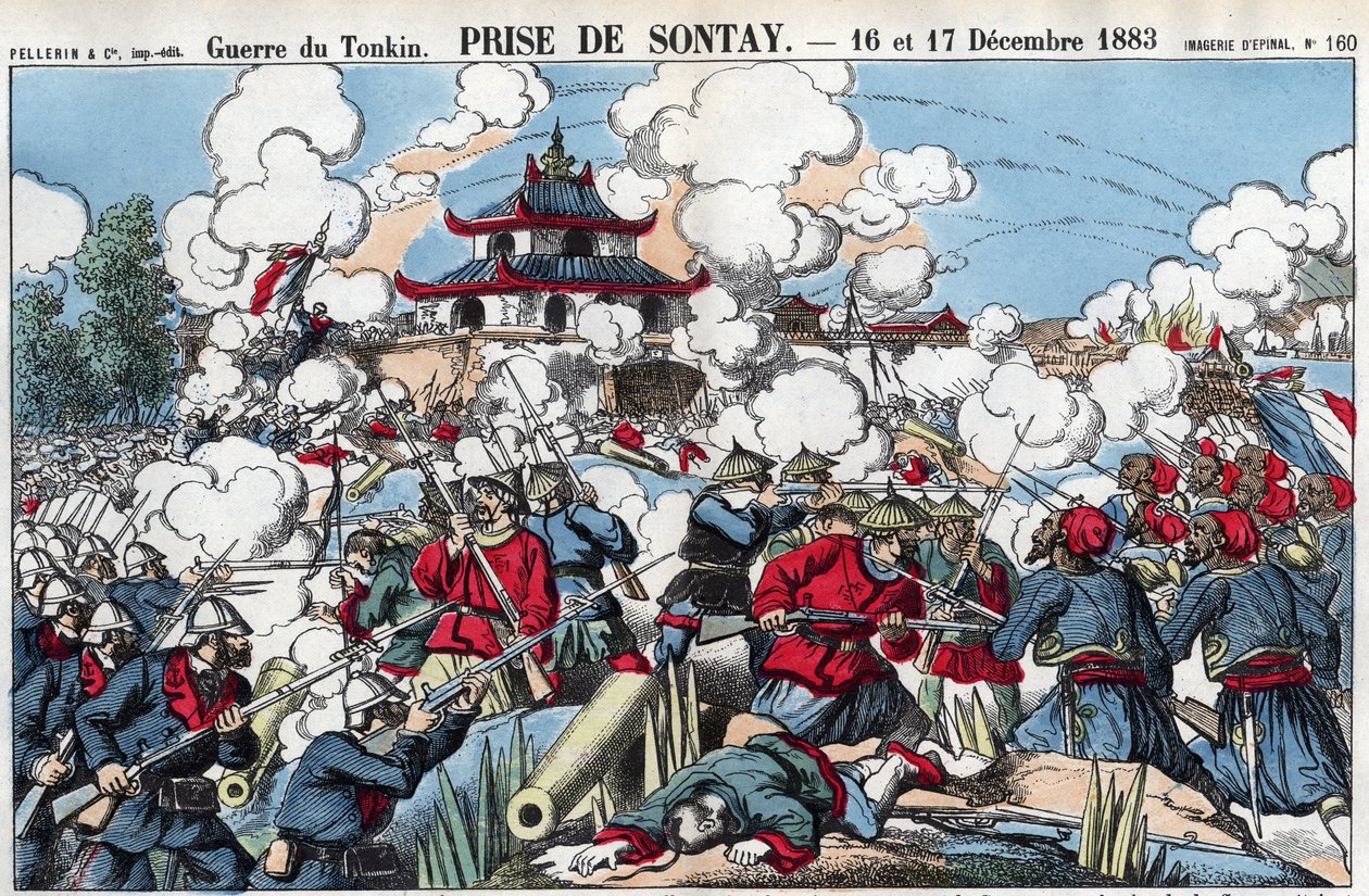 Tonkin War: Capture of Sontay, December 16 and 17 作者 法语学校