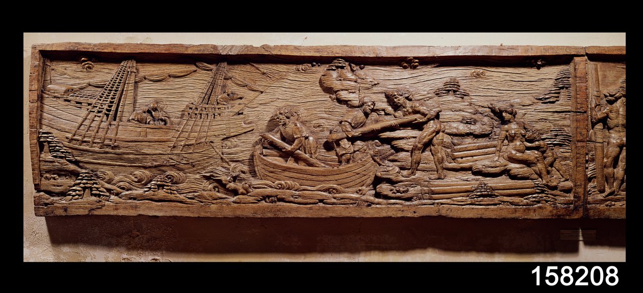 来自巴西的木材贸易，1550（木材） 作者 法语学校