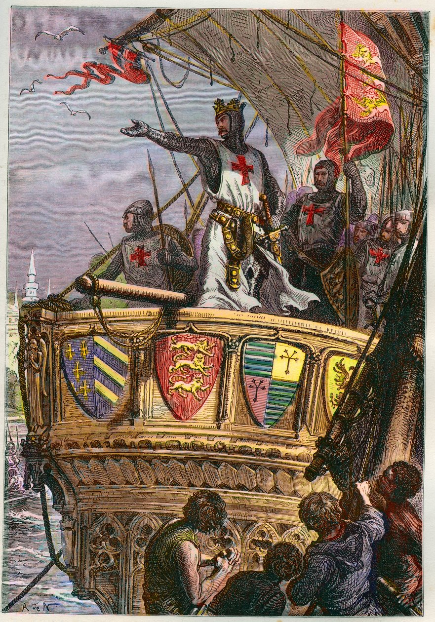 Tres Sainte Terre, je commend you to the care of the Almighty - Third Crusade:理查德一世狮子之心（1157-1199）的圣地十字军东征之旅 作者 法语学校