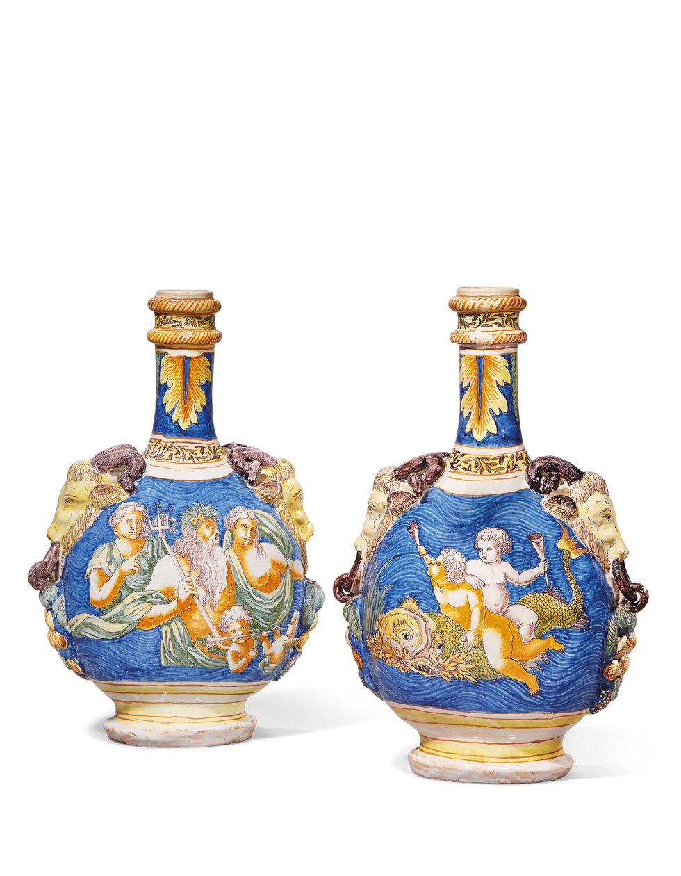 两个葫芦，讷韦尔，约1680-1700年 作者 法语学校