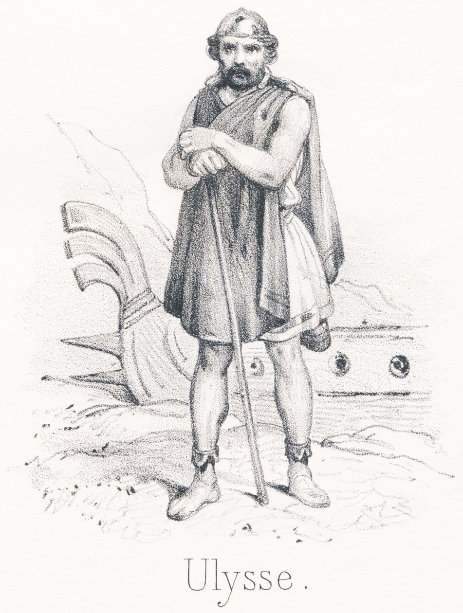 U尤利西斯（U Ulysses）：拉尔塔（Laerta）和安蒂克莱斯（Anticlee）的儿子，他曾是伊萨卡岛（Ithaca）的国王 作者 法语学校
