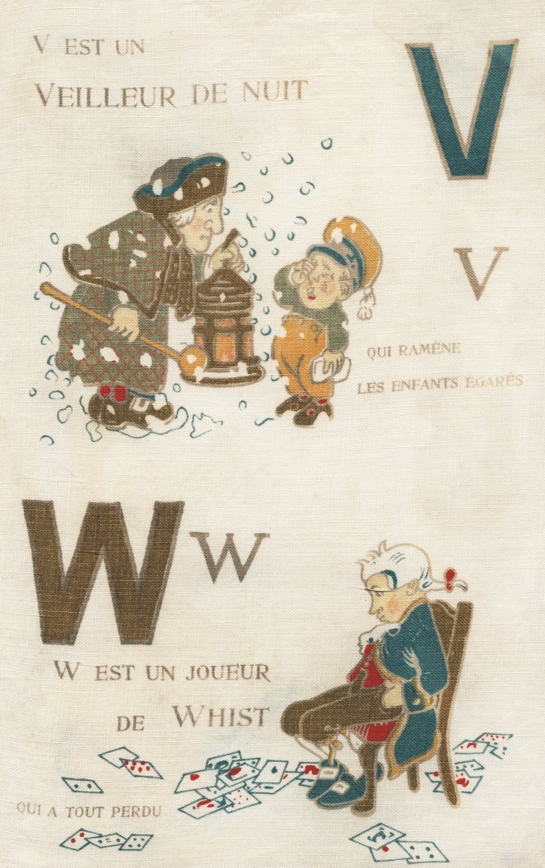 V W Night watchman and Whist player. 作者 法语学校