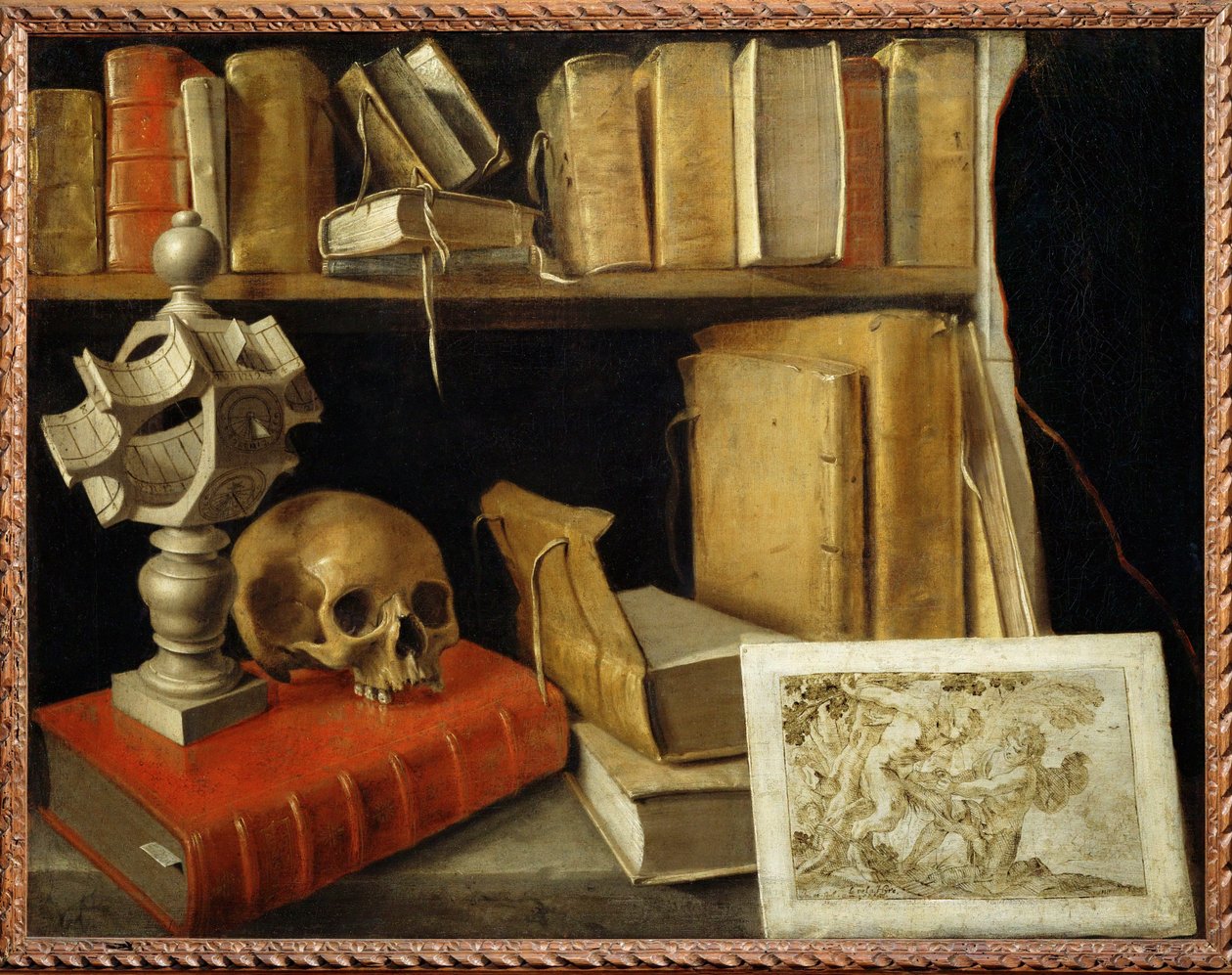 Vanitas au cadran solaire - Vanitas with sundial ... 作者 法语学校