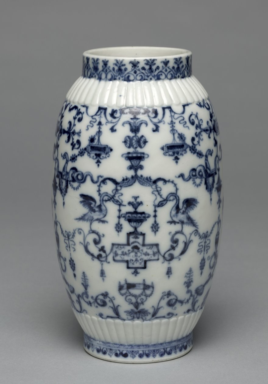 花瓶，圣云瓷器厂，约1695年至1700年 作者 法语学校