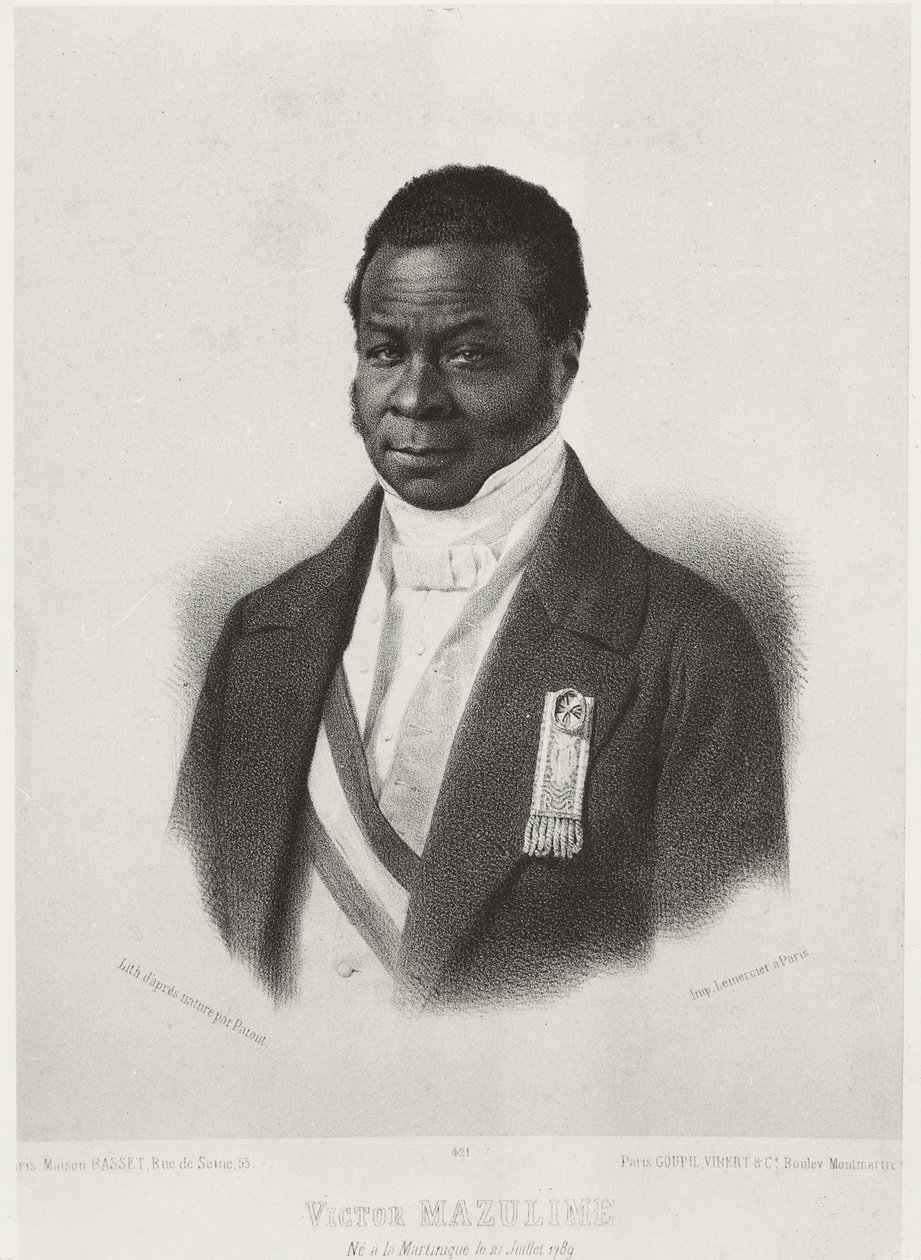 Victor Mazulime（生于1789年）c.1848 作者 法语学校