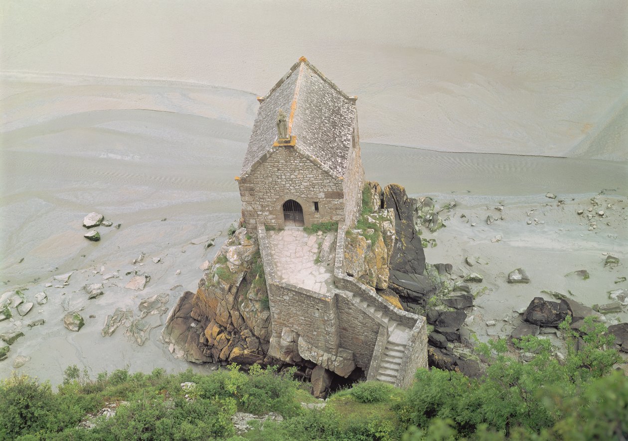 Chapelle Saint-Aubert，13-14世纪的景色 作者 法语学校