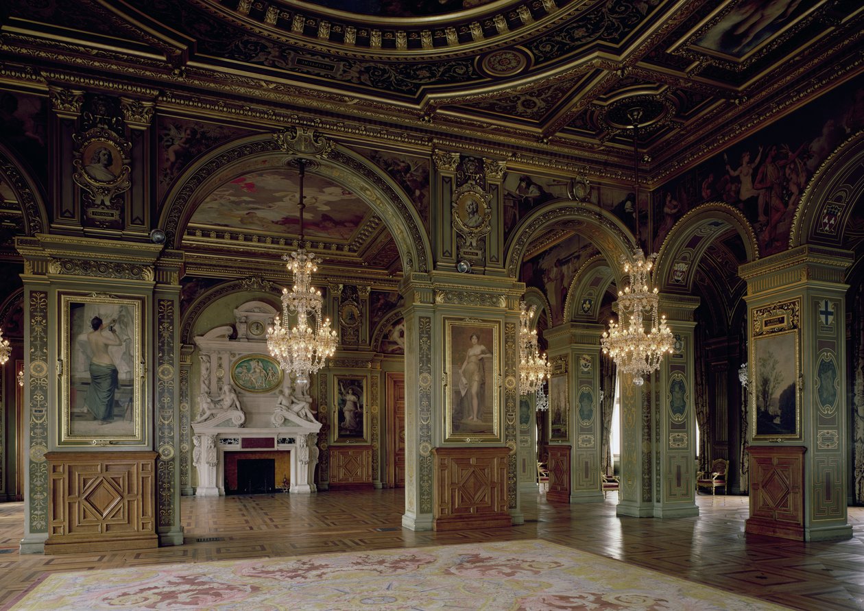 1871年后的Salle des Arts景观 作者 法语学校