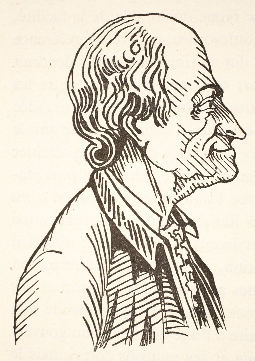 Voltaire，Boris Mestchersky的复制品（d.1957），国家法国历史的插图，科学，第一和第二卷，Gabriel Hanotaux（1853-1944），1924年 作者 法语学校