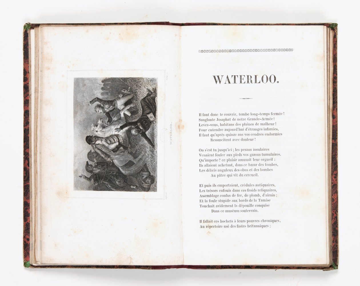 Waterloo, by Auguste Barthélémy and Joseph Méry 作者 法语学校