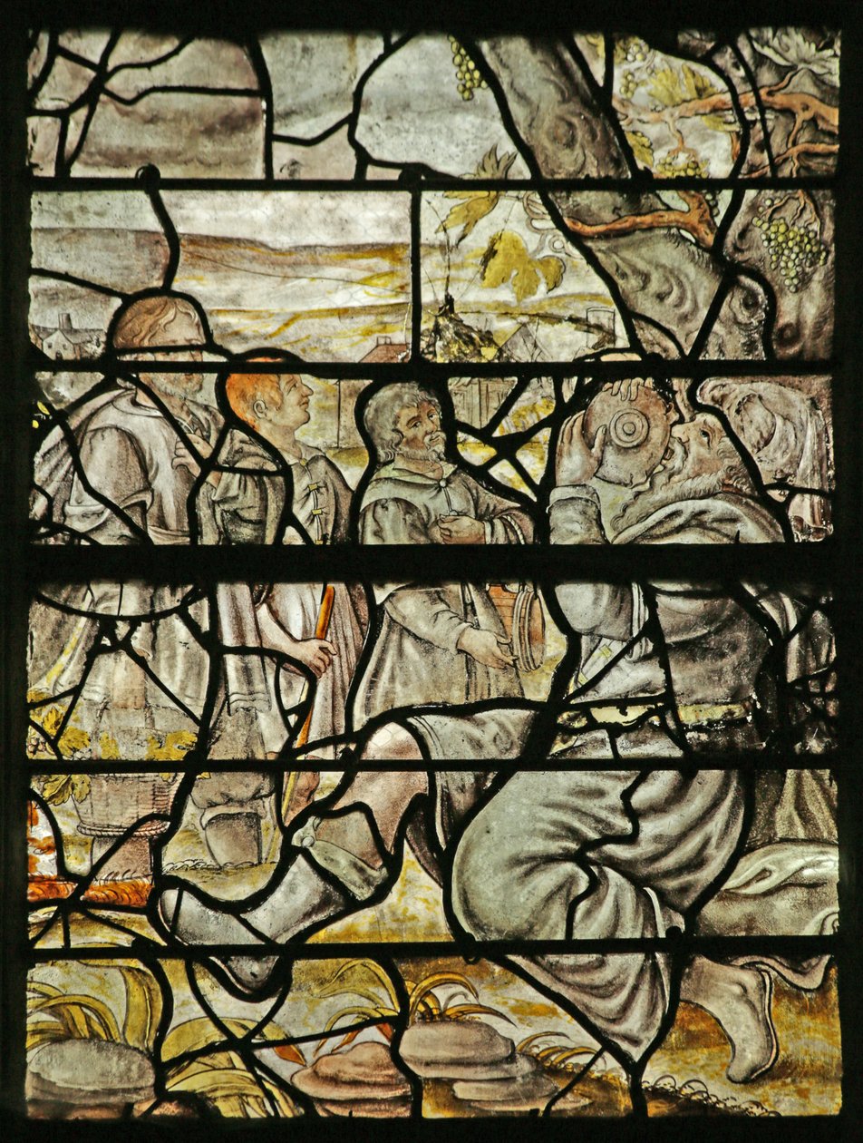 Window depicting Noah