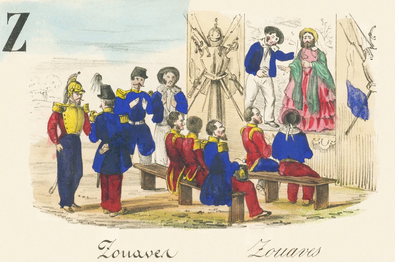Z：Zouaves-Zouaves 作者 法语学校
