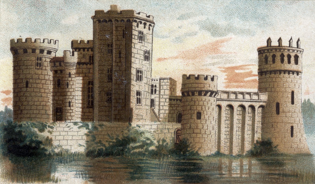 view of the castle of Guillaume (Indre). 作者 法语学校
