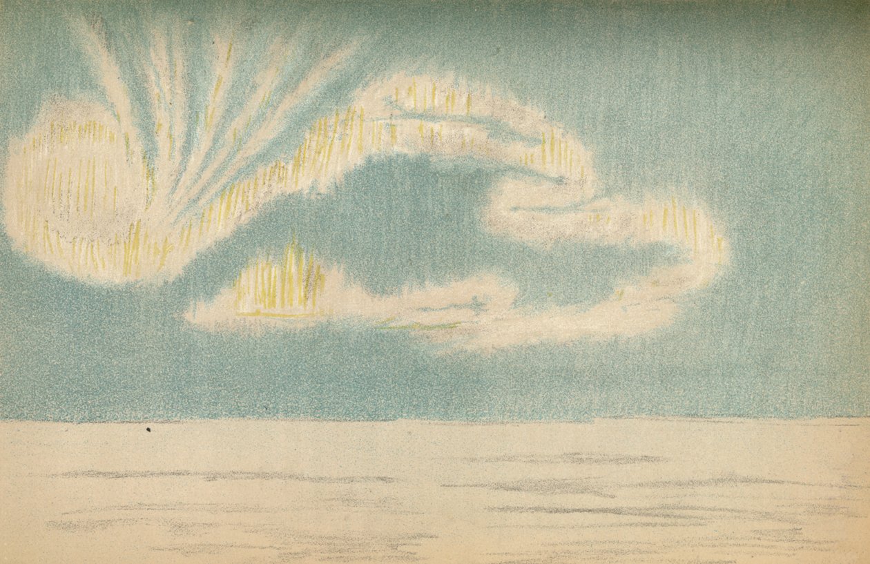 北极光，1894年10月18日，1897年 作者 弗里德约夫·南森