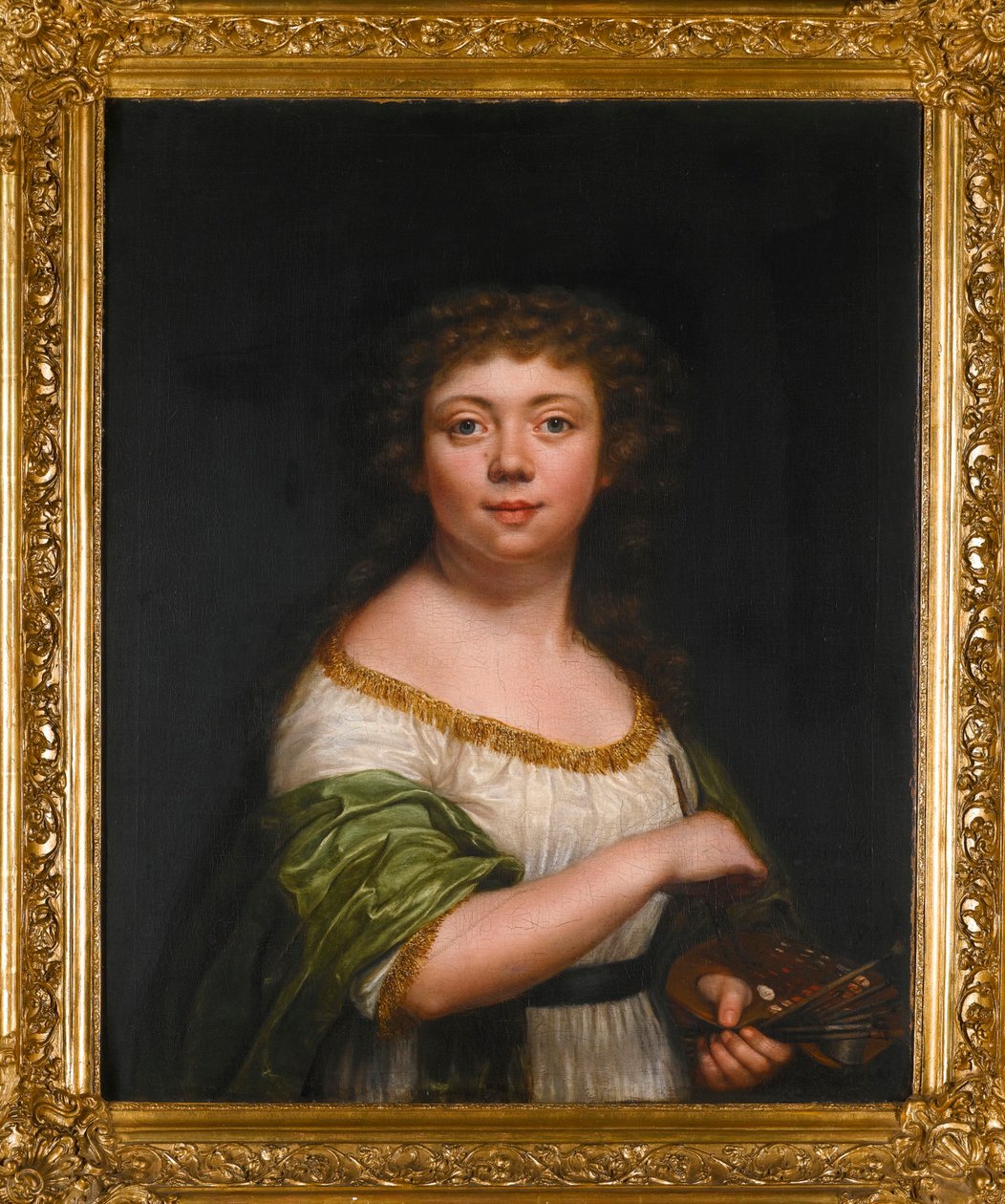 "自画像，21 岁） par Lisiewska, Friederike Julie (1772-1856) 作者 弗里德里克·朱莉·利谢夫斯卡