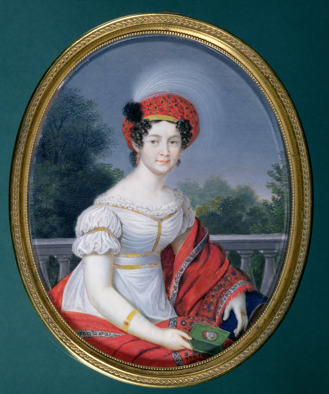 凯瑟琳·保罗夫娜，俄罗斯大公爵夫人，符腾堡女王（1788-1819）（缩影） 作者 弗里德里希·弗莱希曼